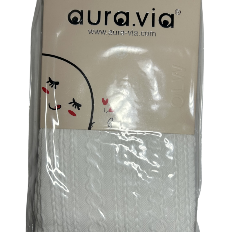 Rajstopy dziewczęce dla dziewczynki białe 4-6/7-9/10-12 Lat — zdjęcie 1