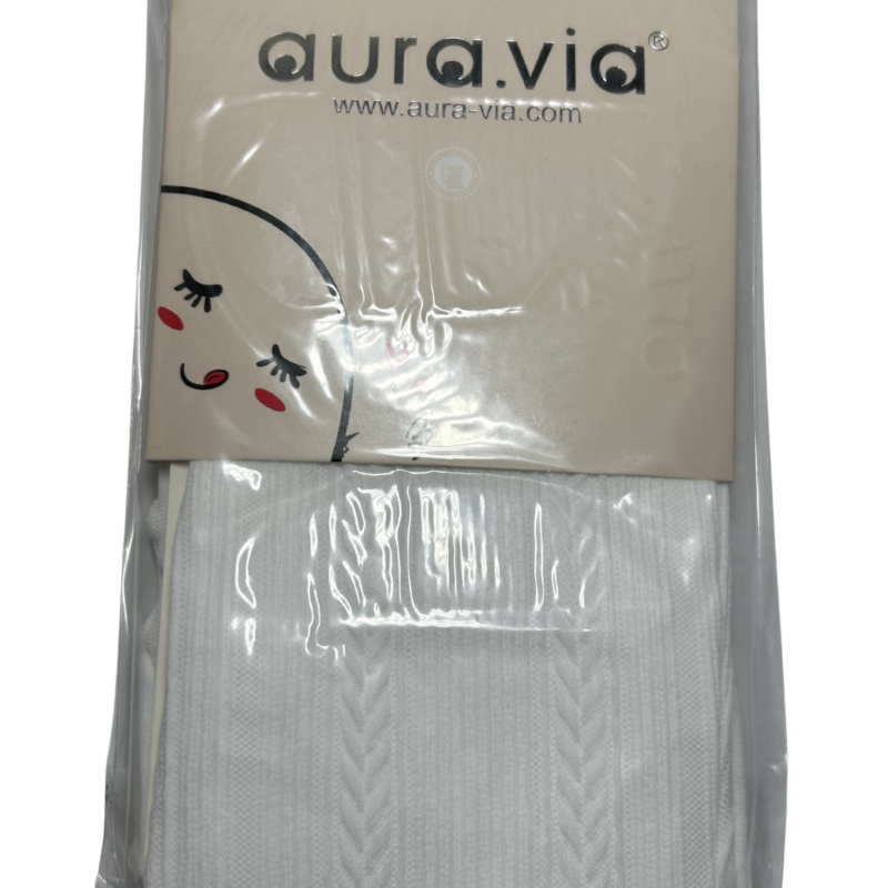 Rajstopy dziewczęce dla dziewczynki białe 4-6/7-9/10-12 Lat — zdjęcie 1