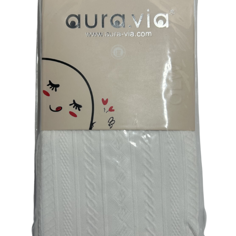 Rajstopy dziewczęce dla dziewczynki białe 4-6/7-9/10-12 Lat — zdjęcie 1