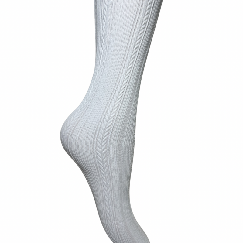 Rajstopy dziewczęce dla dziewczynki białe 4-6/7-9/10-12 Lat