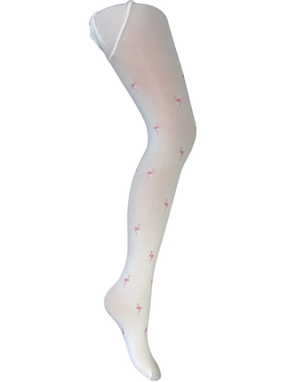 Rajstopy dziewczęce dla dziewczynki białe 4-6/7-9/10-12 Lat — zdjęcie 2