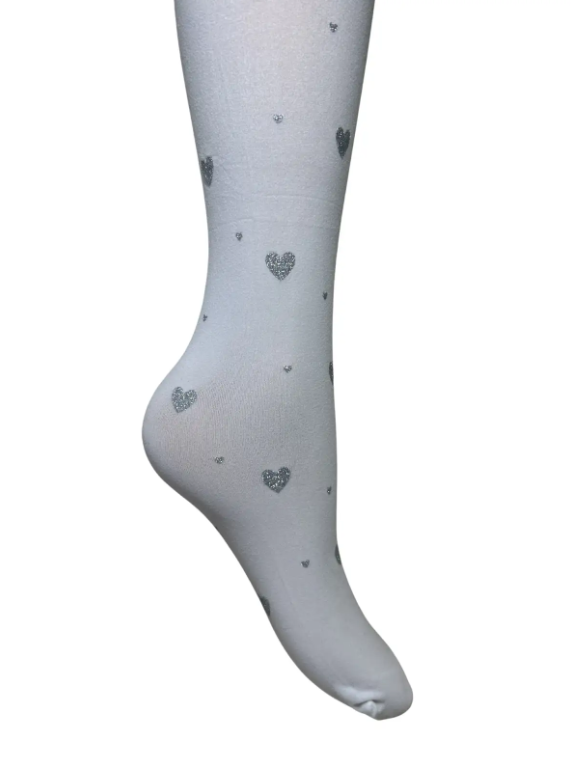 Rajstopy dziewczęce dla dziewczynki białe 4-6/7-9/10-12 Lat