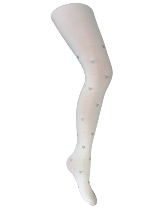 Rajstopy dziewczęce dla dziewczynki białe 4-6/7-9/10-12 Lat — zdjęcie 2