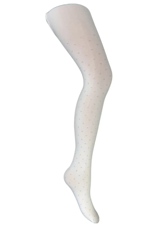 Rajstopy dziewczęce dla dziewczynki białe 4-6/7-9/10-12 Lat — zdjęcie 2
