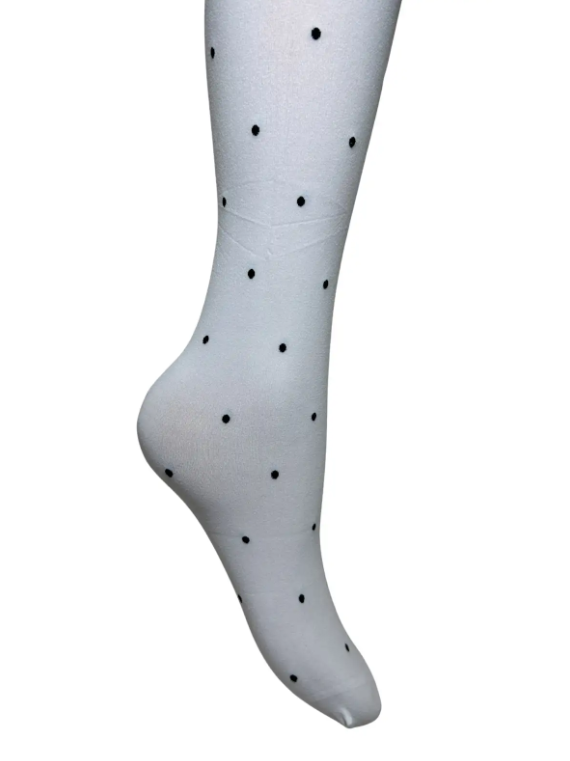 Rajstopy dziewczęce dla dziewczynki białe 4-6/7-9/10-12 Lat