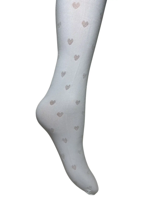 Rajstopy dziewczęce dla dziewczynki białe 4-6/7-9/10-12 Lat