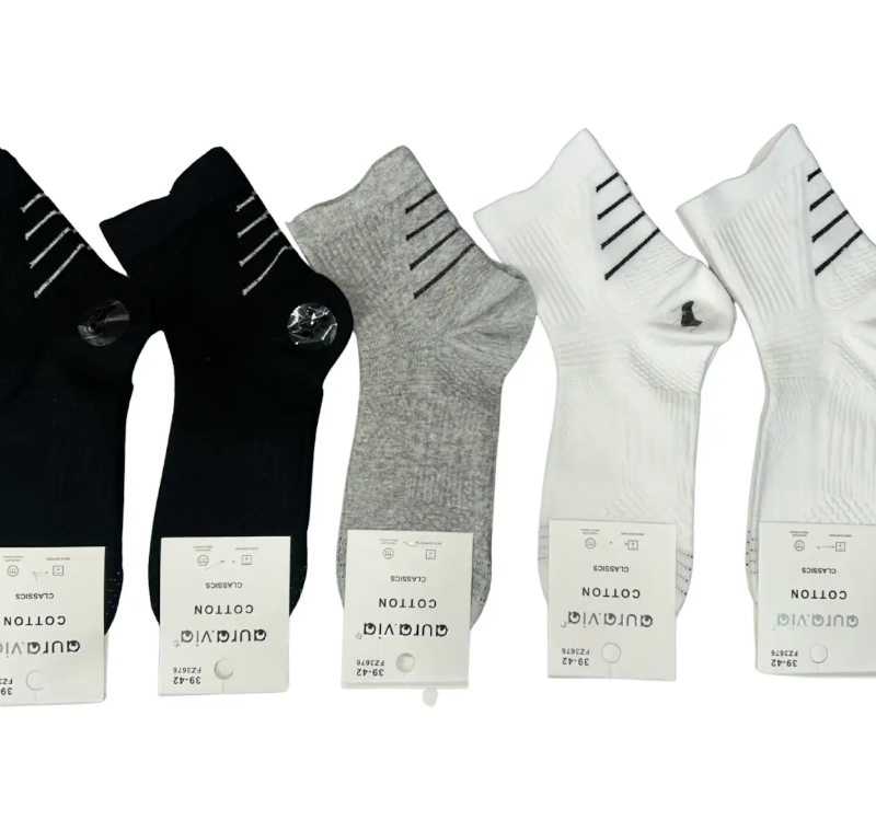 Skarpety męskie skarpetki bawełniane 5 par r. 39-42/43-46 mix kolor — zdjęcie 2