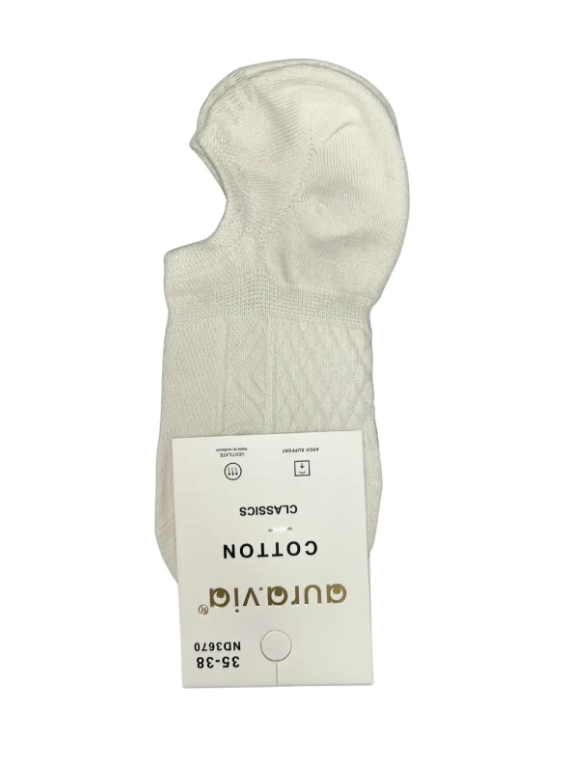 Skarpetki Damskie bawełniane stopki zestaw 5 par r. 35-38/38-41 Aura.via — zdjęcie 1