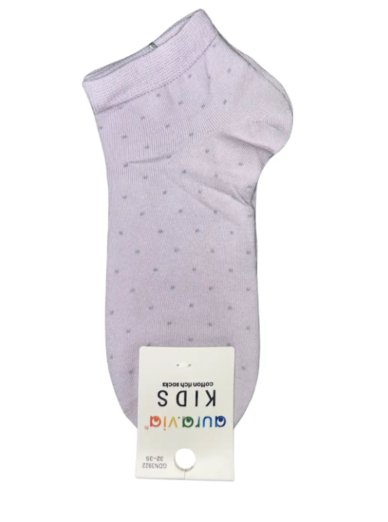 Stopki dziewczęce, skarpety bawełniane 5 par 24-27/28-31/32-35 Aura.via — zdjęcie 1