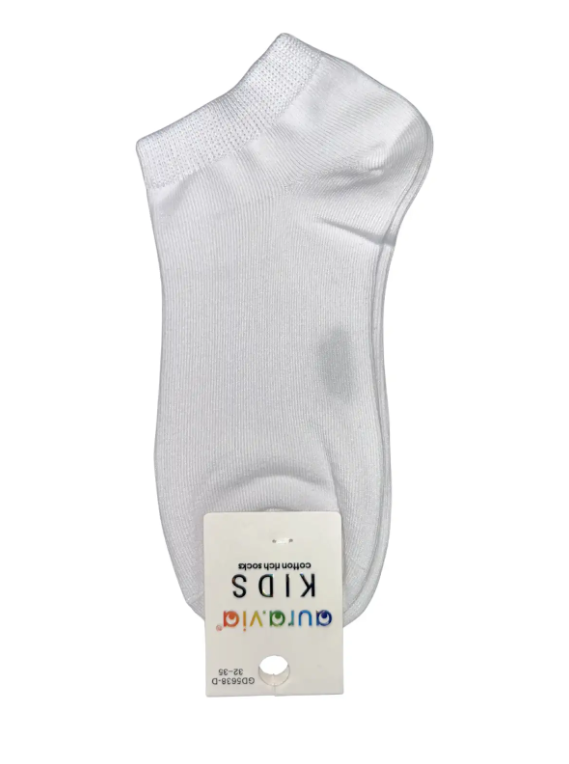 Stopki dziewczęce, skarpety bawełniane 5 par 24-27/28-31/32-35 Aura.via — zdjęcie 1