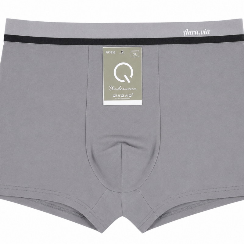 Bawełniane bokserki Aura.via classic fit rozmiary M-3XL