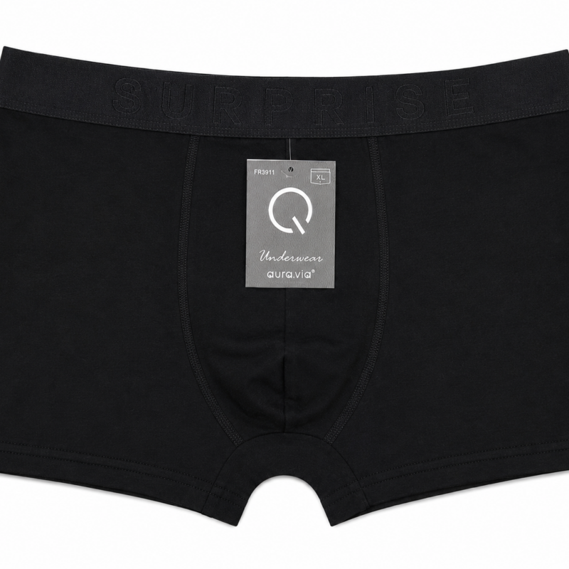 Bawełniane bokserki Aura.via classic fit rozmiary M-3XL
