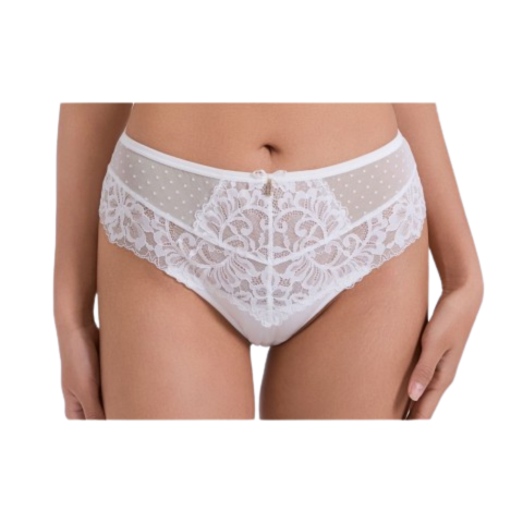 Lanny Mode majtki damskie 51398 Figi ECRU